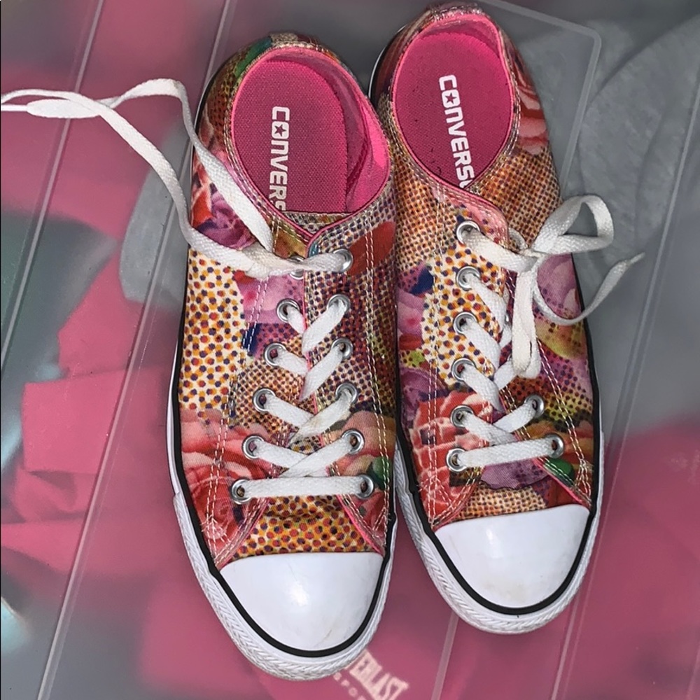 Converse pop art sneakers
